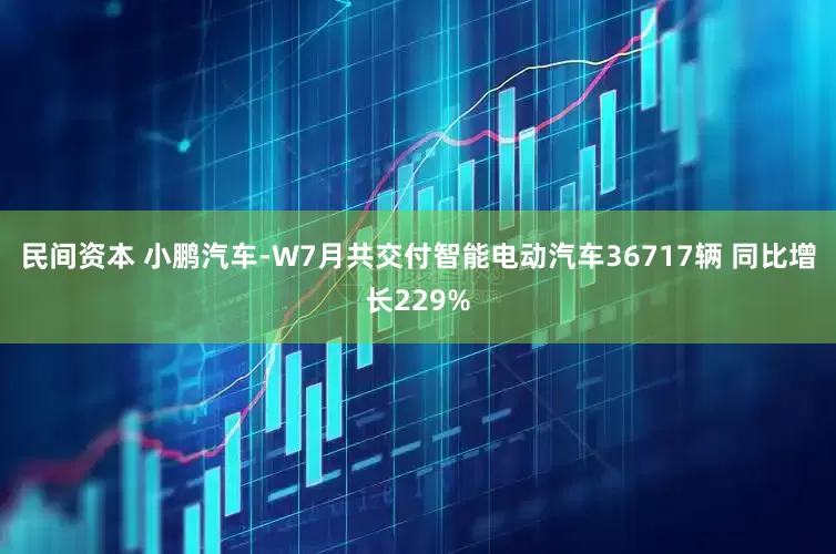 民间资本 小鹏汽车-W7月共交付智能电动汽车36717辆 同比增长229%